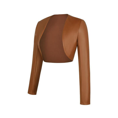 Leather Corset Top Bodysuit Lingerie Lace