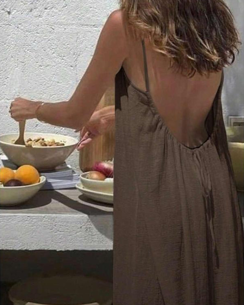 The dress women wear at home — and don’t change to go out.  Cozy enough for the couch. Polished enough for outside.
